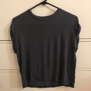 brandy melville striped croptop